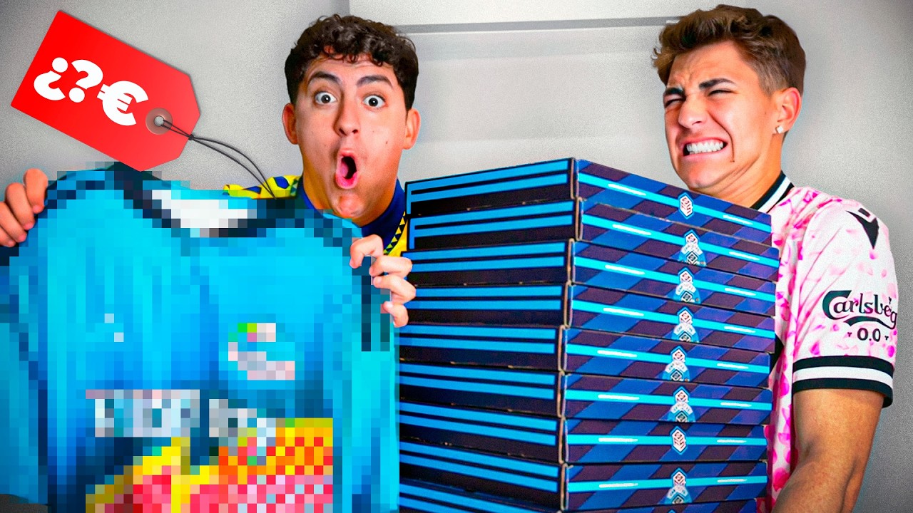 Abro 20 Cajas Misteriosas de Camisetas de Fútbol