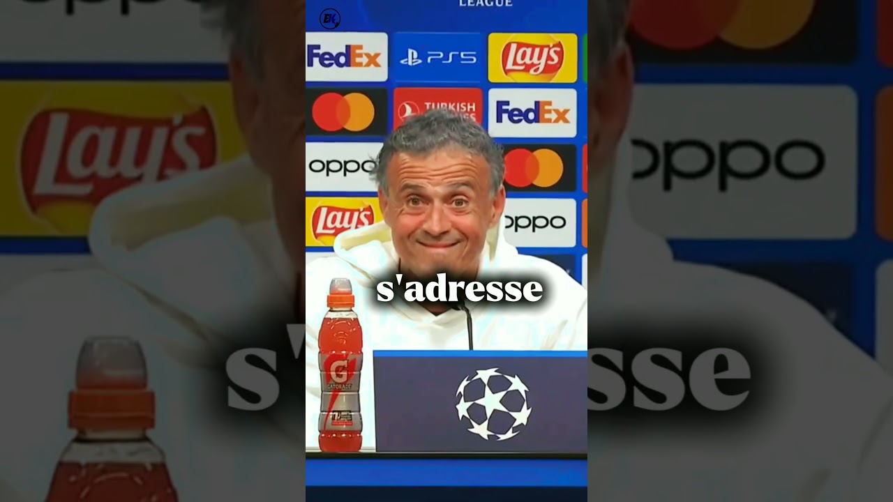 Luis Enrique était fâché contre certains joueurs dans le vestiaire hier #nouvellespsg #youtubeshorts