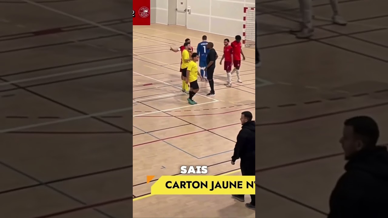 C’était chaud 😅 #futsal #football #arbitre