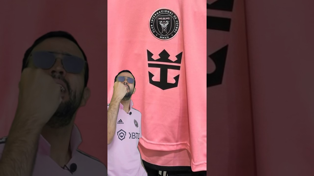 Así Serán las Camisetas del Inter Miami 2024 🌊👑