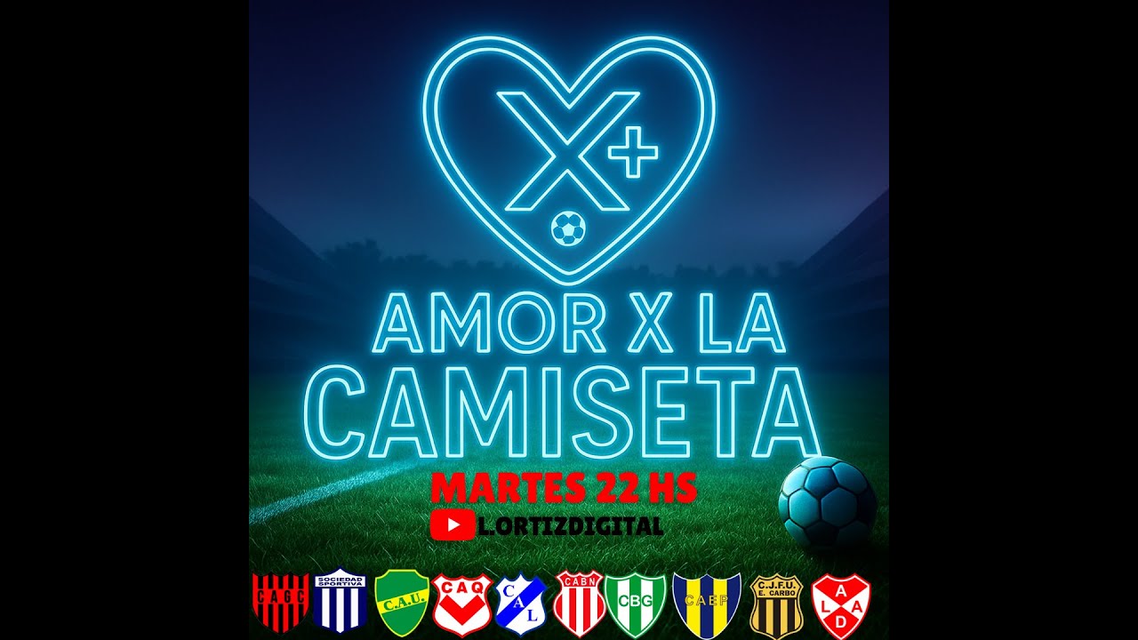 Amor x la camiseta #fútbol #streaming #camiseta #liga #Gualeguay