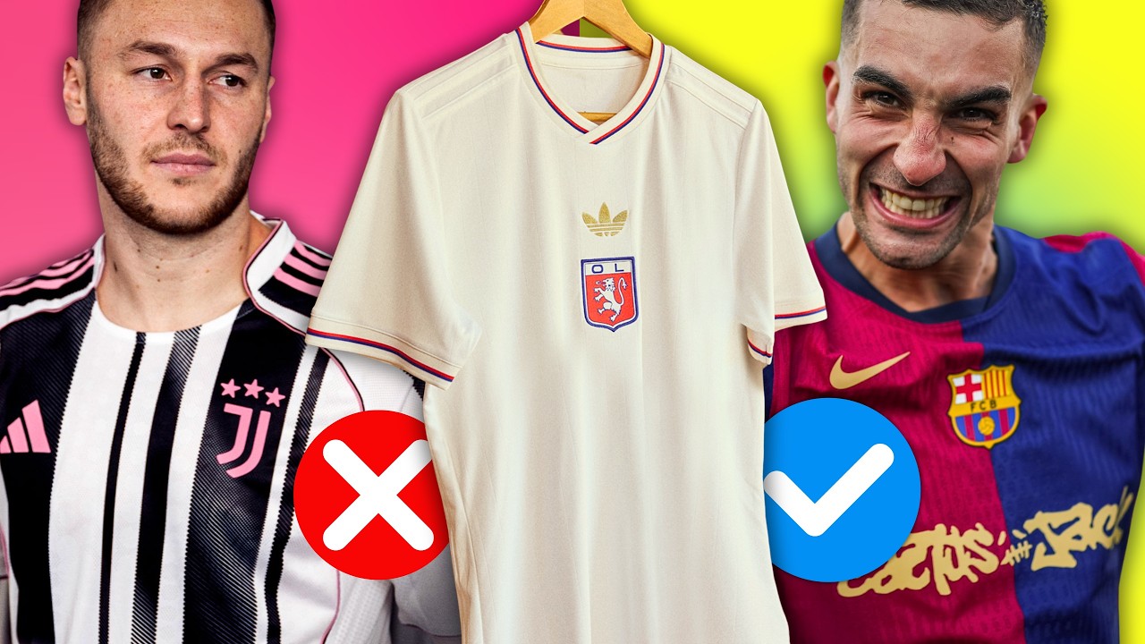 Así Serán Las Nueva Camisetas 2025/26 | Barcelona, ​​Lyon, Juventus y Más