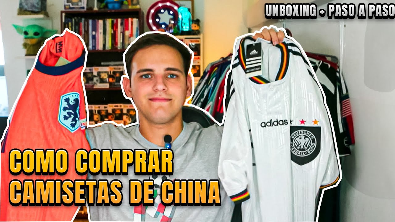 Como comprar camisetas en China de 2025 I Unboxing + Paso A PASO