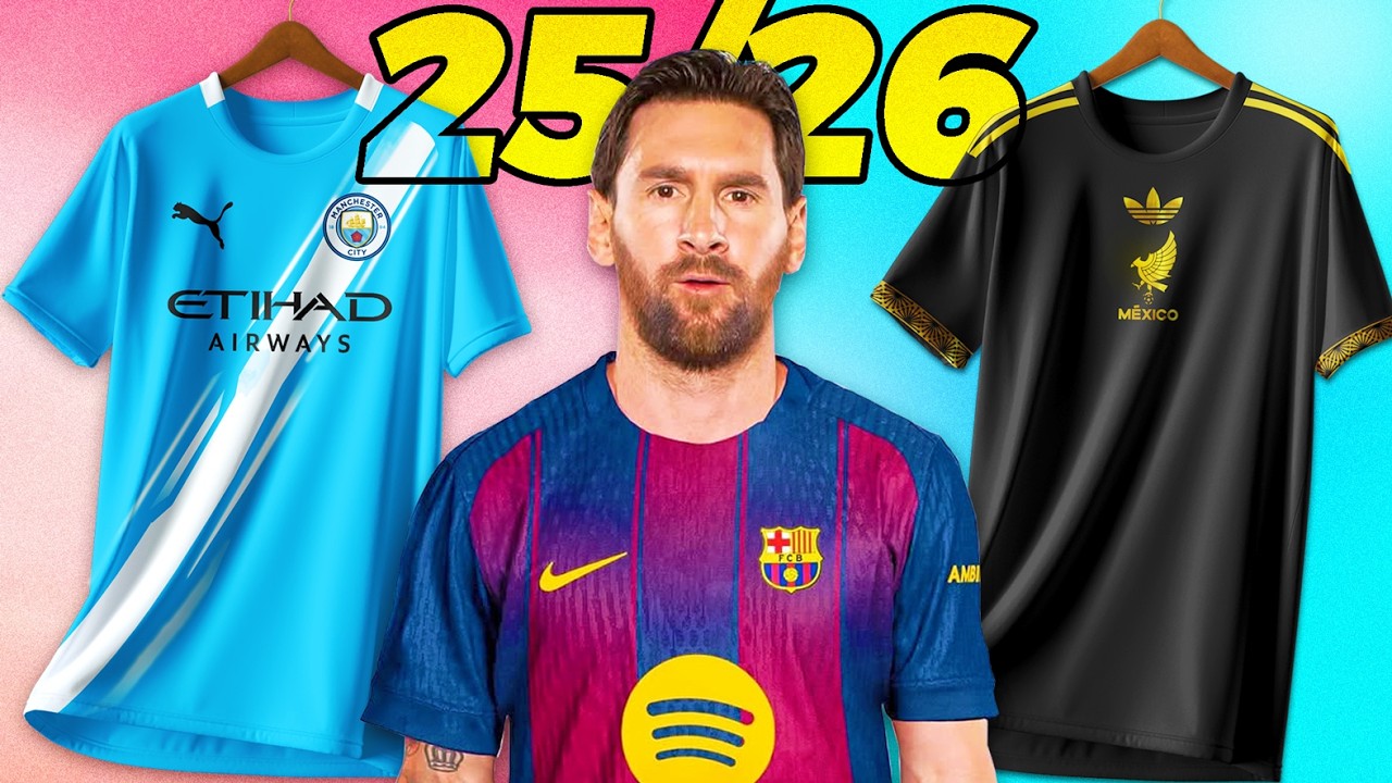 Nuevas Camisetas 2025/26 | Barcelona, ​​Real Madrid, México y Más