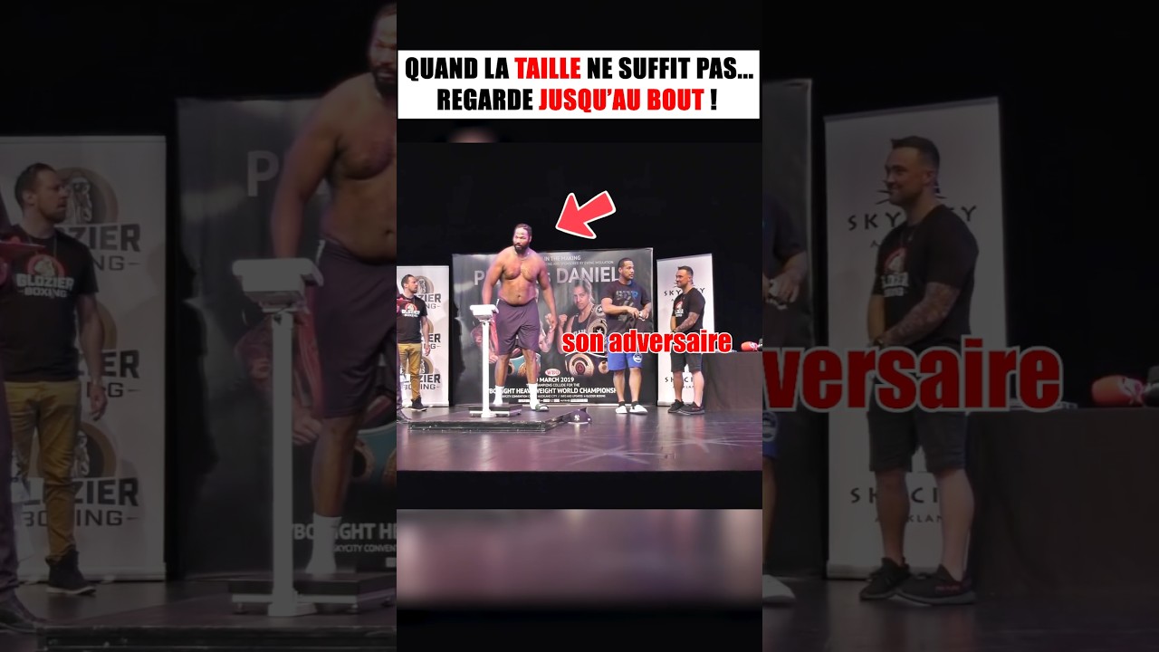 HALLUCINANT 🤯 QUAND LA TAILLE NE SUFFIT PAS.. #shorts