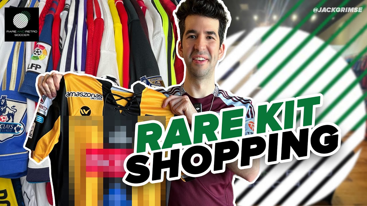 Compras en el kit de fútbol en Charlotte raro y retro 👕🛍️
