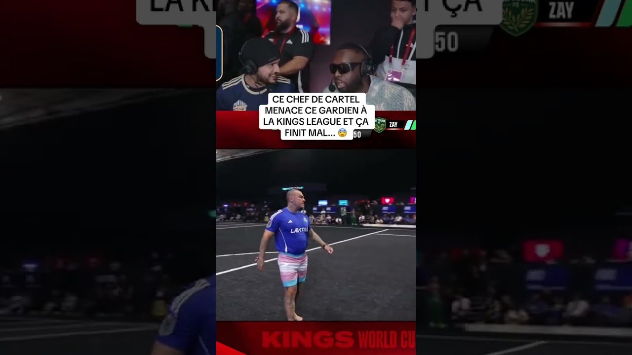 JMK CE FAIT MENACER À LA #kingsleague ET ÇA FINIT MAL 😨 || #tendance #twitch #kingsleague