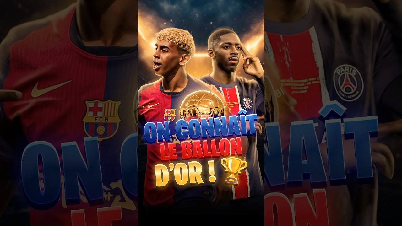 ON CONNAÎT LE BALLON D’OR ! 🤯⚽️