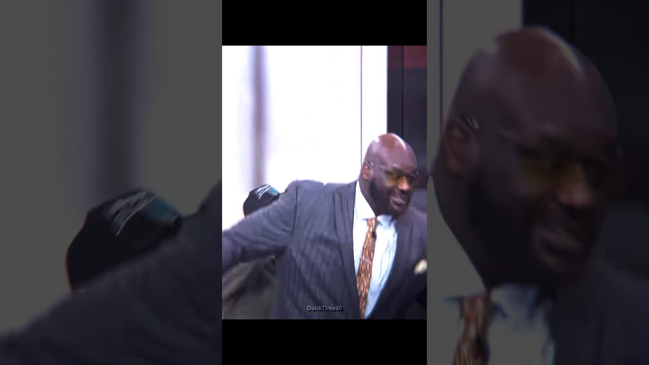 Dont play with Shaq 😎