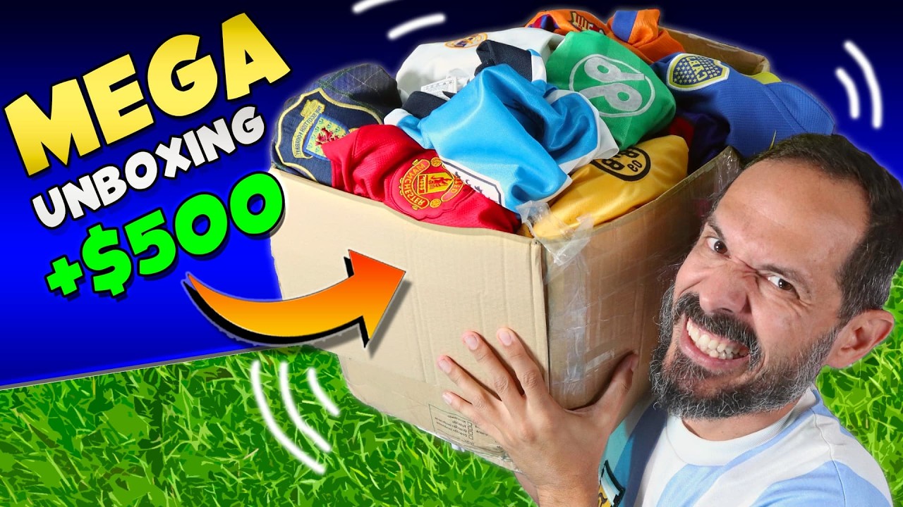 Me gasté un dineral en camisetas de fútbol retro ¿Valió la Pena? 📦