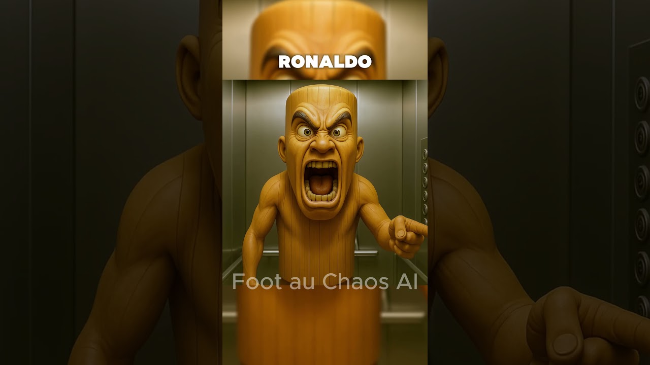 Ronaldo a arrêté de fumer par Tung Tung Tung Sahur ❤️