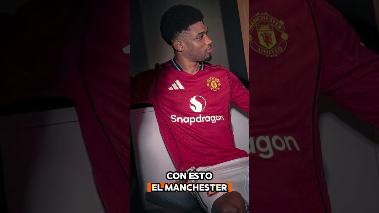 La Nueva Camiseta del Manchester Unied #Futbol #Camisetasfutbol #MhestesterUnited