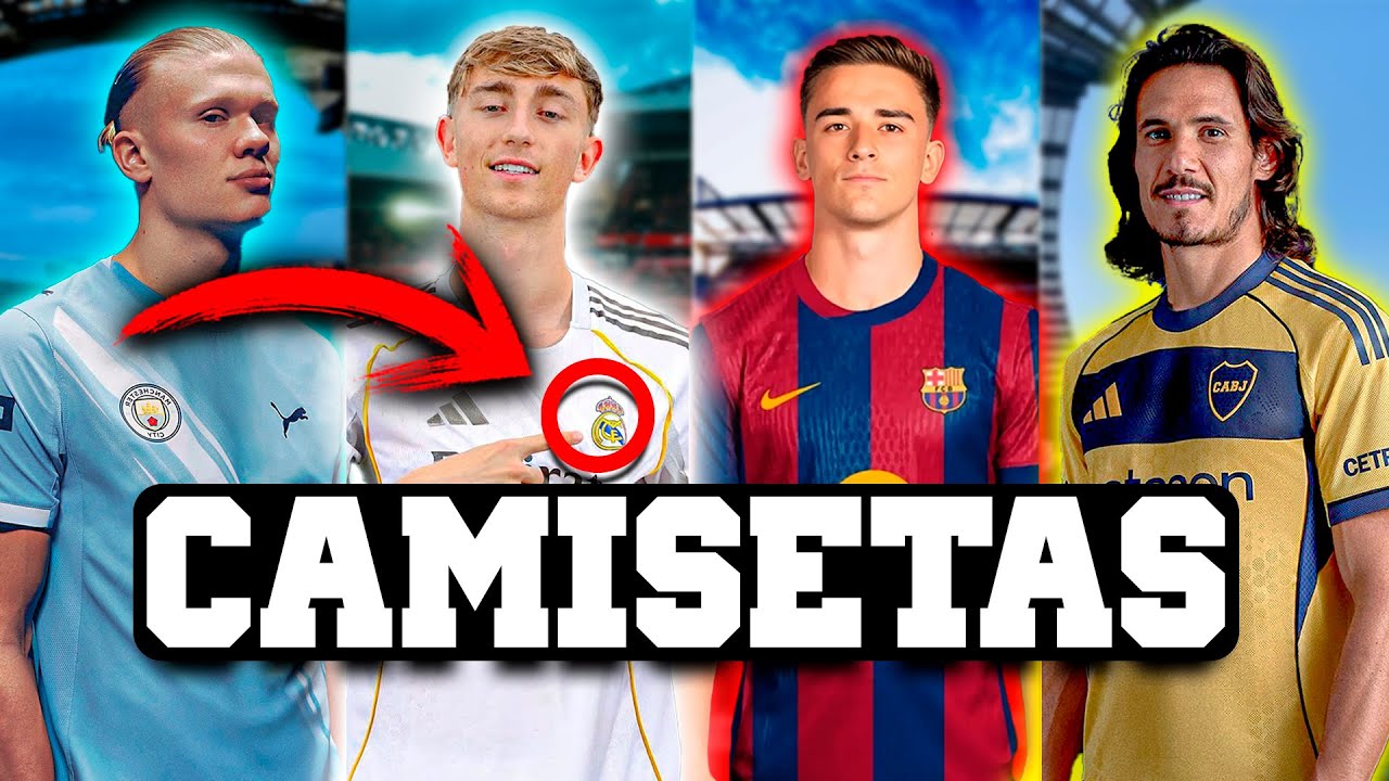 Nuevas Camisetas 2025/26 | Barcelona, Real Madrid, Boca, Río Y Más