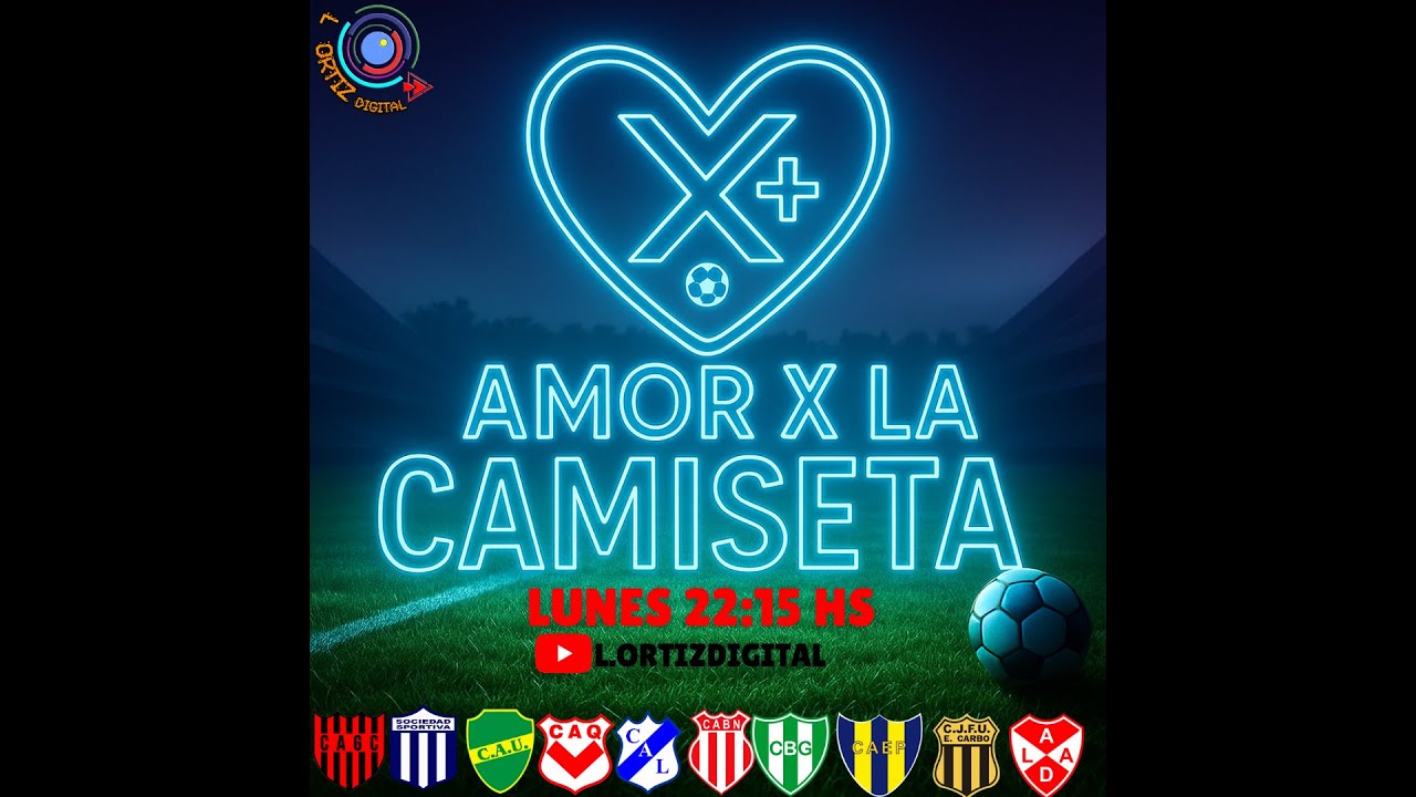 Amor x la camiseta #fútbol #streaming #camiseta #liga #Gualeguay