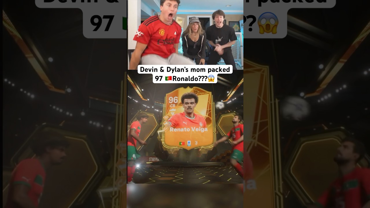 Devin & Dylan’s mom packed 97 🇵🇹Ronaldo???😱