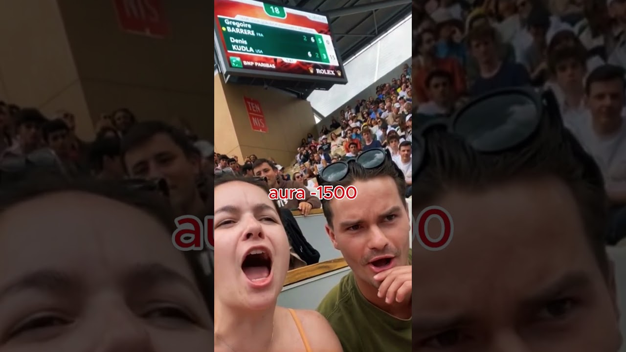 The Worst Aura Crowd 💀#tennis #aura