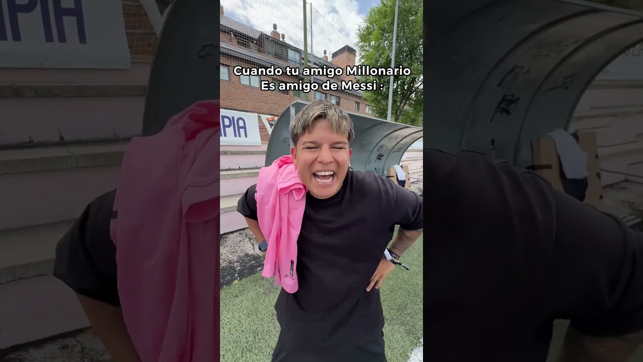 POV: Cuando Messi se retira del fútbol Pero el Millonario .. 😂🚀 Paul Ferrer #short