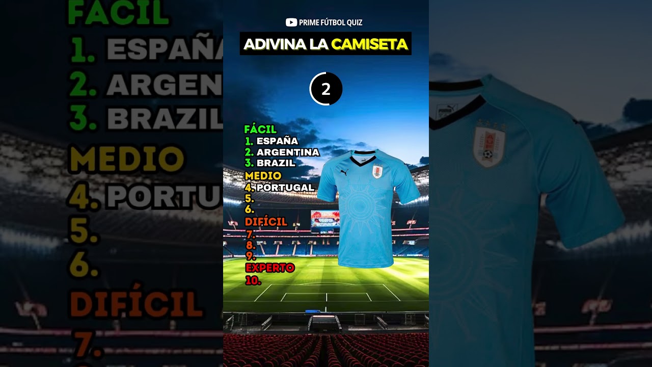 Adivina La Selección por Su Camiseta ⭐ #Footballquiz #Trivia #Argentina #francia #mundial #Quiz