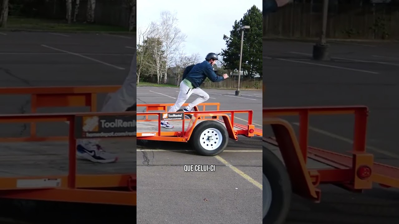 Ce saut semble impossible mais la science l’explique parfaitement