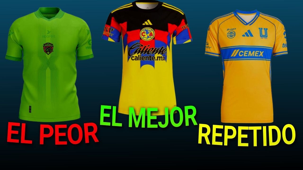 Los Nueva Jerseys de la Liga MX 2025-26