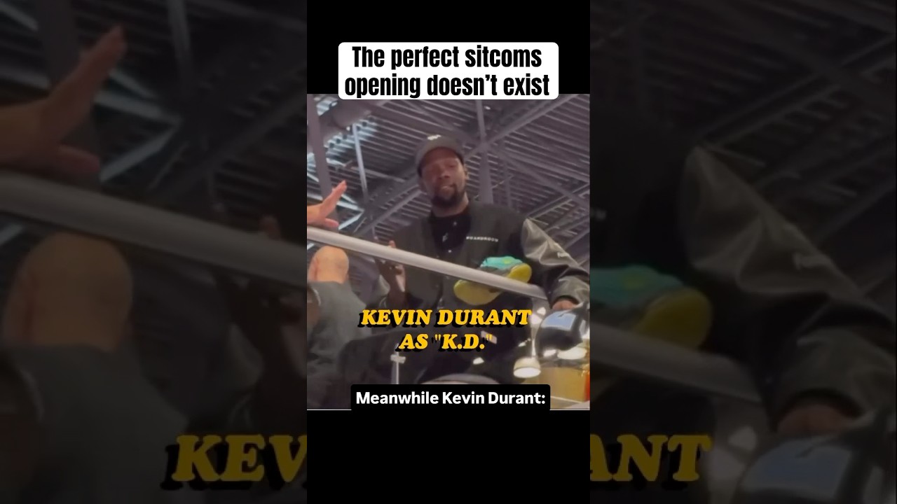 Kevin Durant is funny without even trying 🤣😅😂 #sitcom #NBA #NBAJokes #familymatters