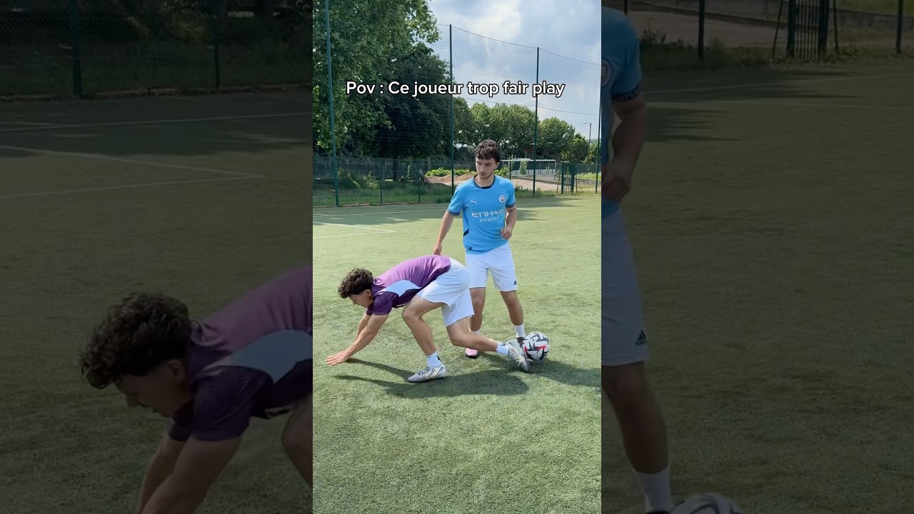 Ce joueur trop fair play 🤣