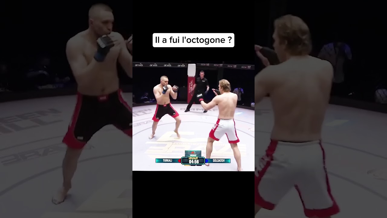 Pourquoi à t-il fui l’octogone ?                #boxing #drole #mma #fun #shorts