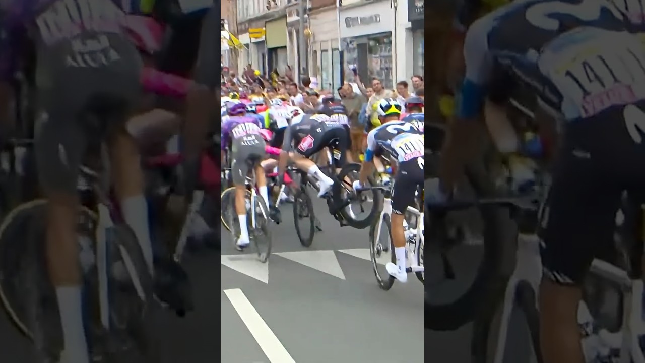 🚴🏻😳🔥 Alors ça, c’est la classe ! #shorts #tourdefrance #cycling