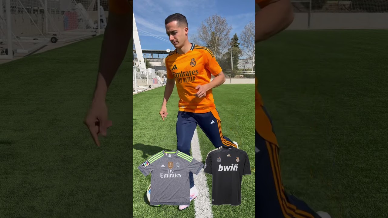 THIS or THAT de CAMISETAS MÍTICAS del REAL MADRID con LUCAS VÁZQUEZ😱🔥 #adidasfootball #adidas