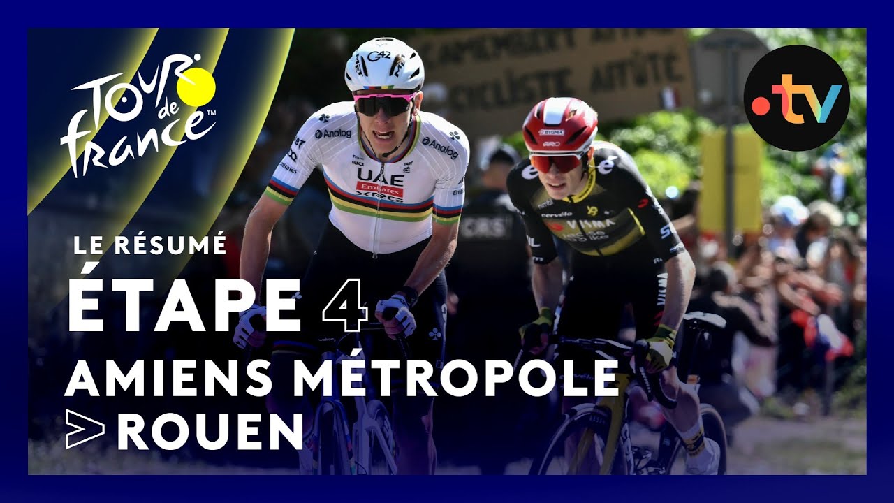 Tour de France 2025 : le résumé de l’étape 4