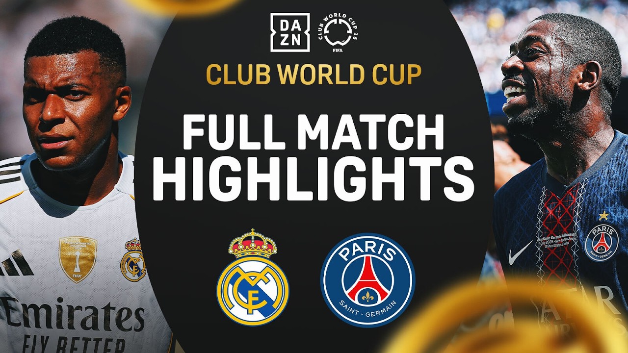 PSG STUNS Real Madrid 4-0  | FIFA Club World Cup Highlights