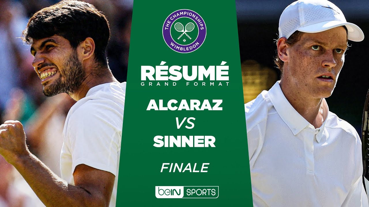 WIMBLEDON : Carlos ALCARAZ vs Jannik SINNER | FINALE