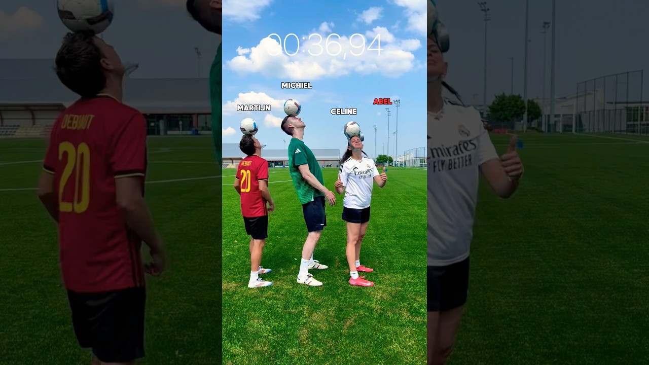 Who Can Balance The Ball Longer? 🙈😱