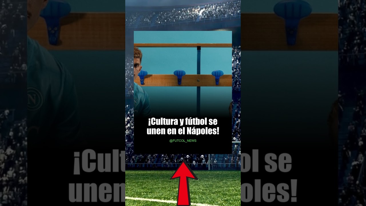 Nápoles revela camisetas que celebra su centenario #shorts