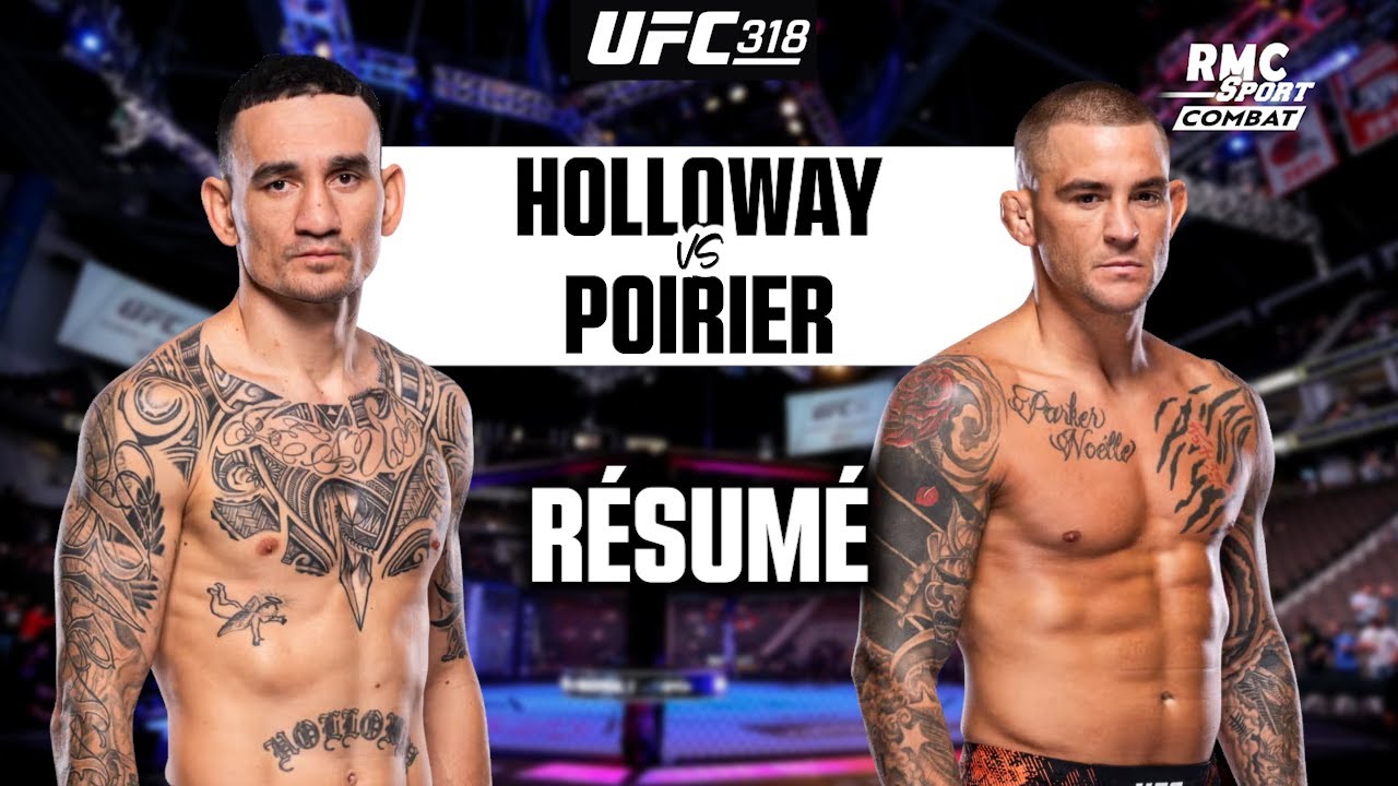 Résumé UFC 318 : Poirier vs Holloway, grosse émotion pour le dernier combat du «Diamond»