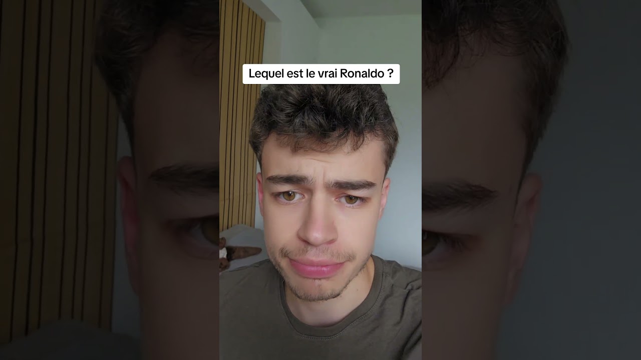 Quel Ronaldo est le vrai 🤔