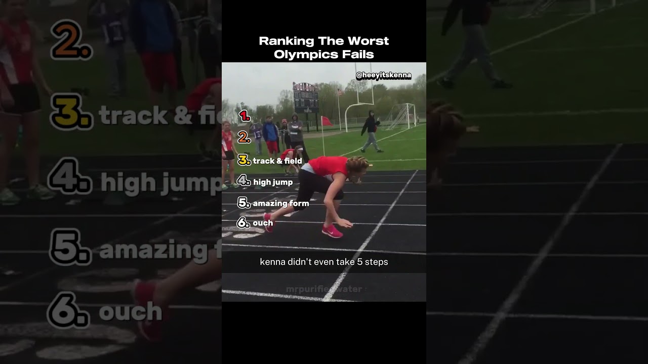 Ranking The Worst Olympic Fails AOT