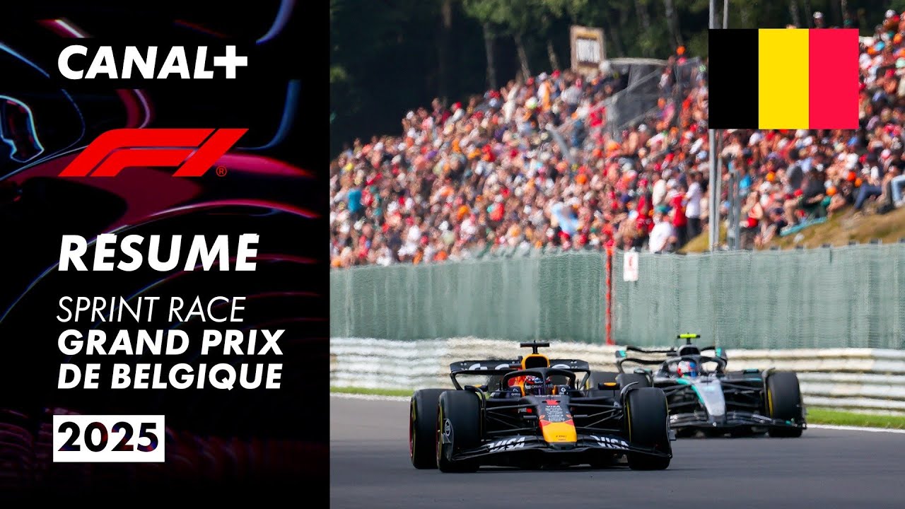 Le résumé de la course sprint du Grand Prix de Belgique 2025 – F1