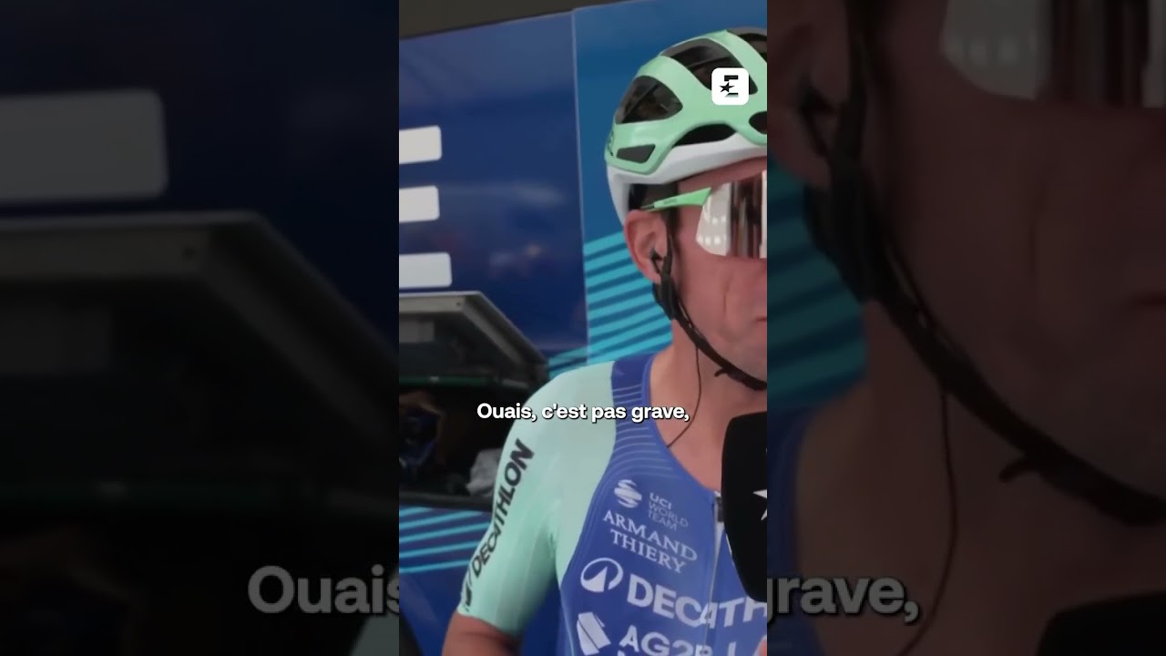 🚴‍♂️ On a voulu chambrer Bruno Armirail avant le départ de la 19e étape #shorts #cycling