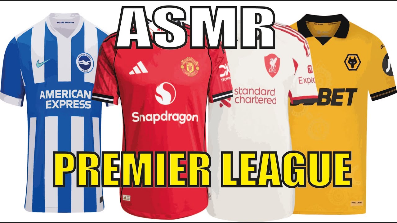 ASMR Review de Las Nueva Camisetas de Fútbol de la Premier League Temporada 2025/26 👕