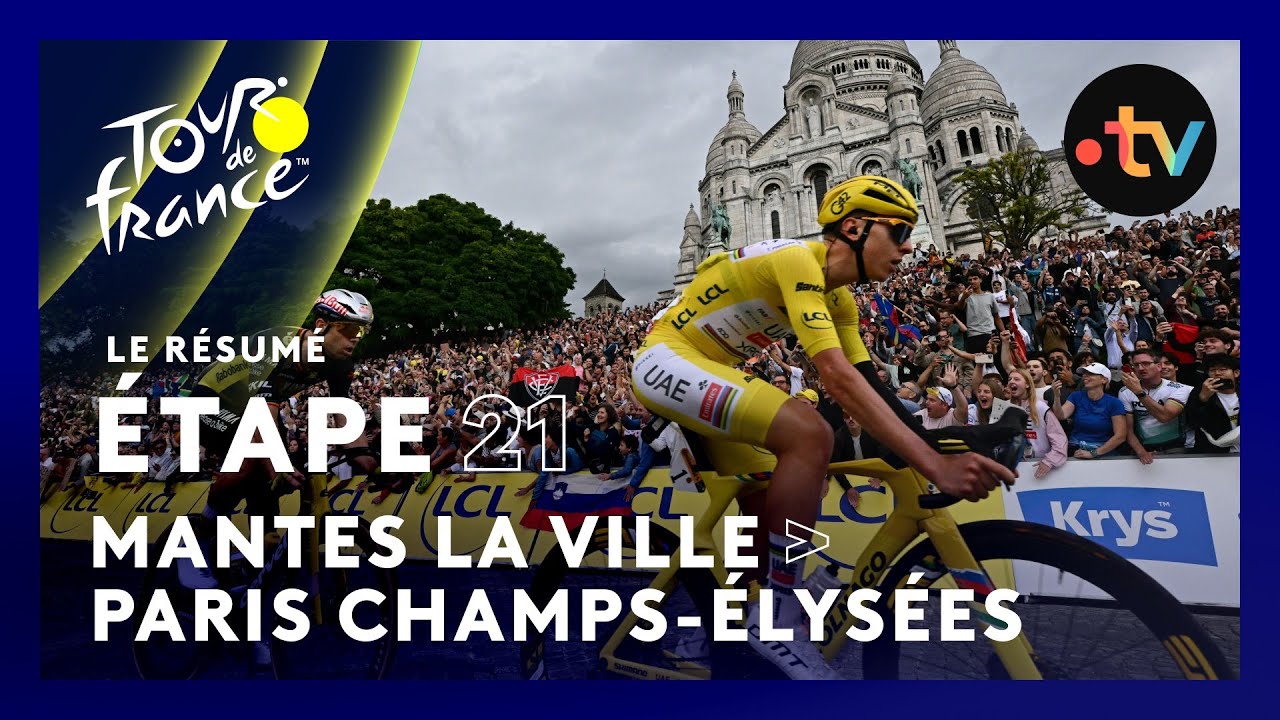 Tour de France 2025 : UNE DERNIÈRE ÉTAPE DE LÉGENDE (résumé étape 21)