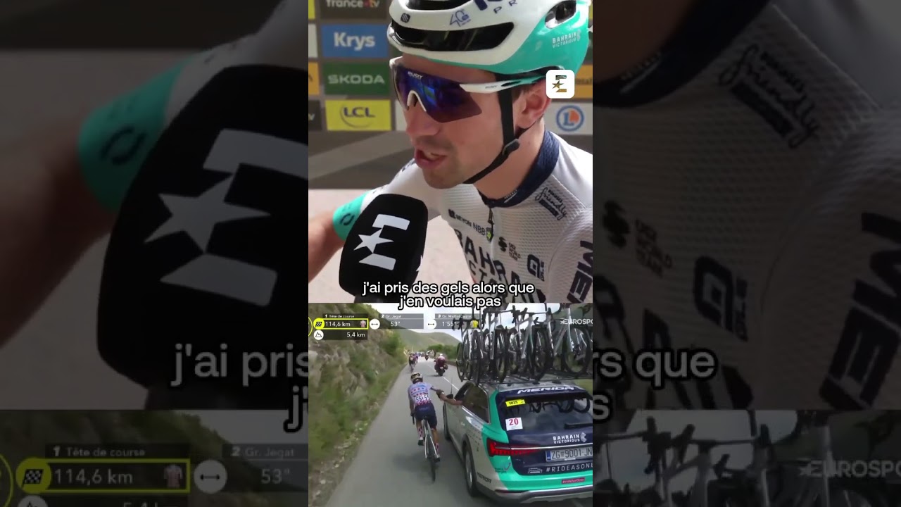 🇫🇷🗣️ Sanctionné pour avoir (ab)usé de la technique du bidon collé, Lenny Martinez s’est exprimé