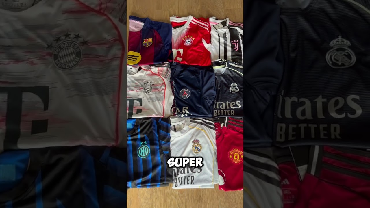 ⚽️ Stop by our store for soccer jerseys – home, away and limited. #football #footballshorts #jersey
