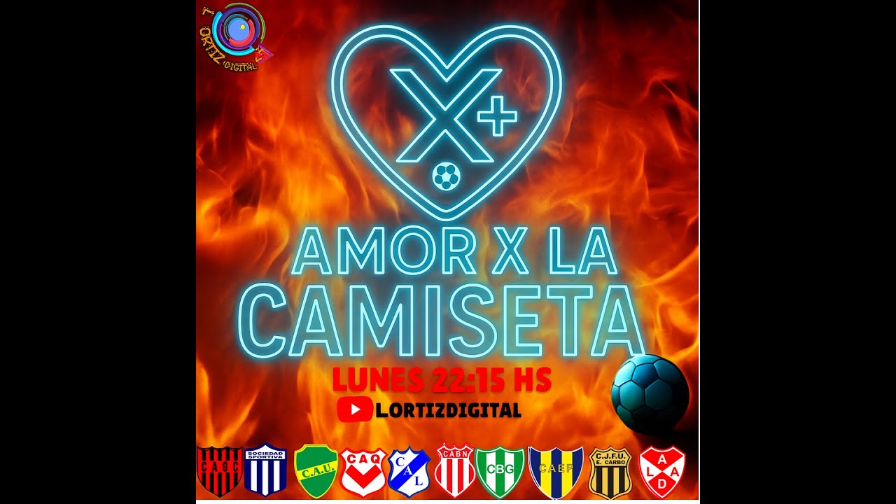Amor x la camiseta #fútbol #streaming #camiseta #liga #Gualeguay
