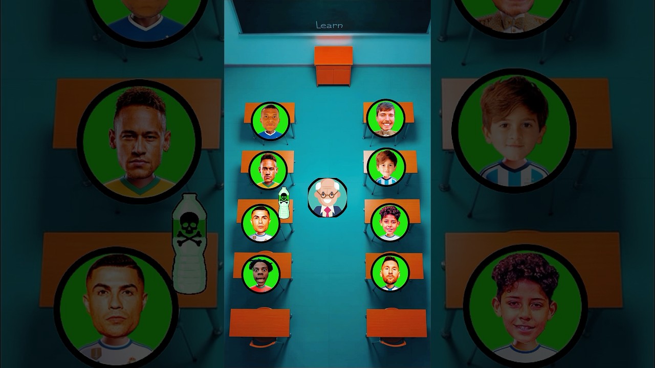QUI RÉUSSIRA L’EXAMEN? Ronaldo vs Messi