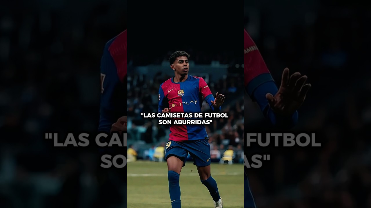 Las camisetas de fútbol son aburridas😒