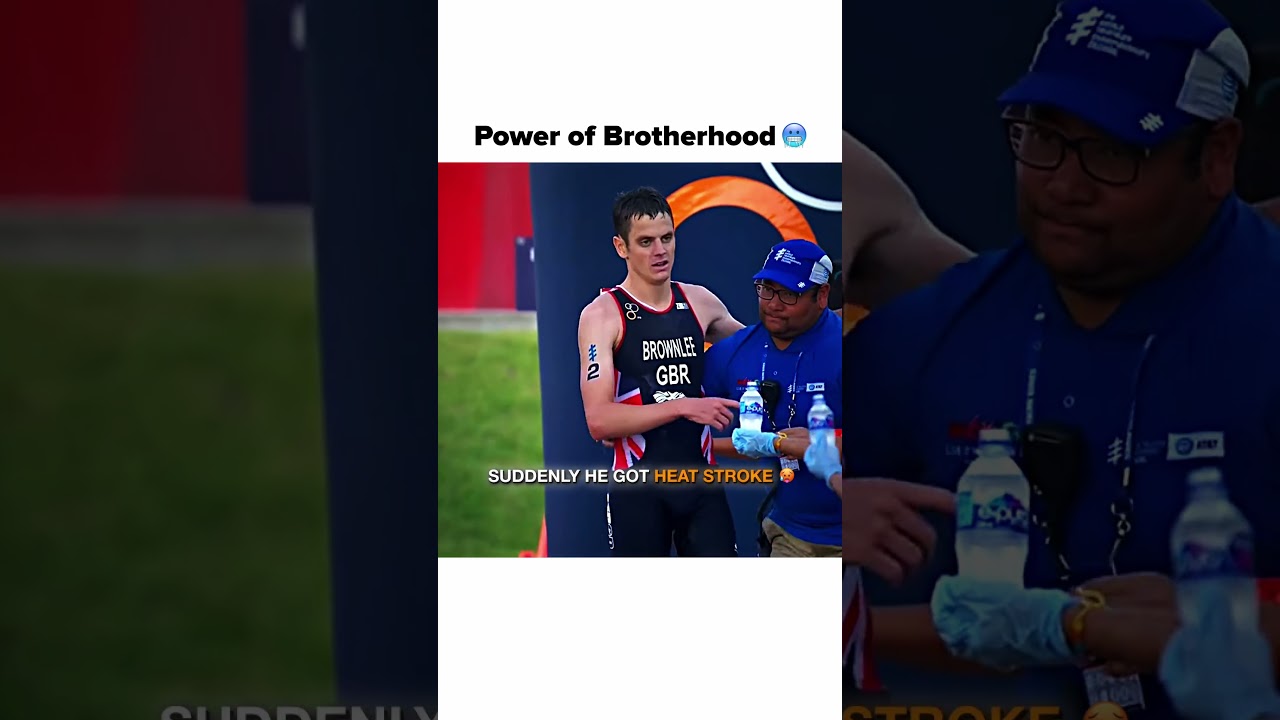 Would you make this sacrifice for your brother?🤔 #triathlon #brother #sports