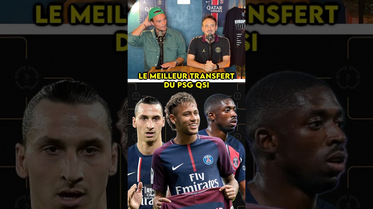 🚨On élit la meilleure recrue de l’HISTOIRE du PSG ! #football #foot #shorts #psg