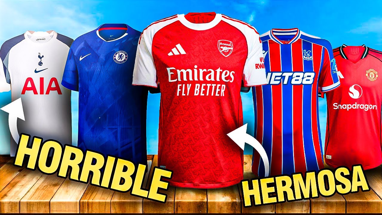 Las Peores y Mejores Camisetas de la Premier League – Tierlist