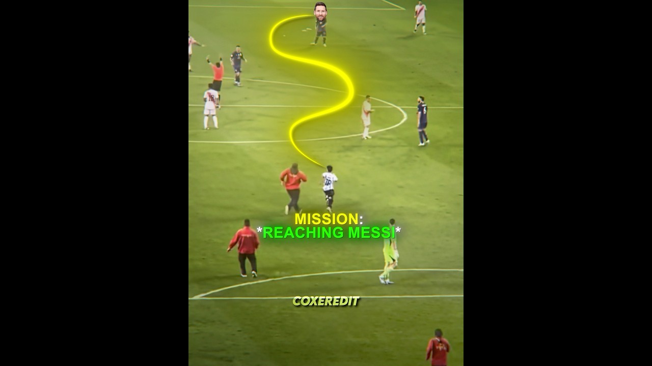 Kid’s mission to reach Messi 🫡🔥